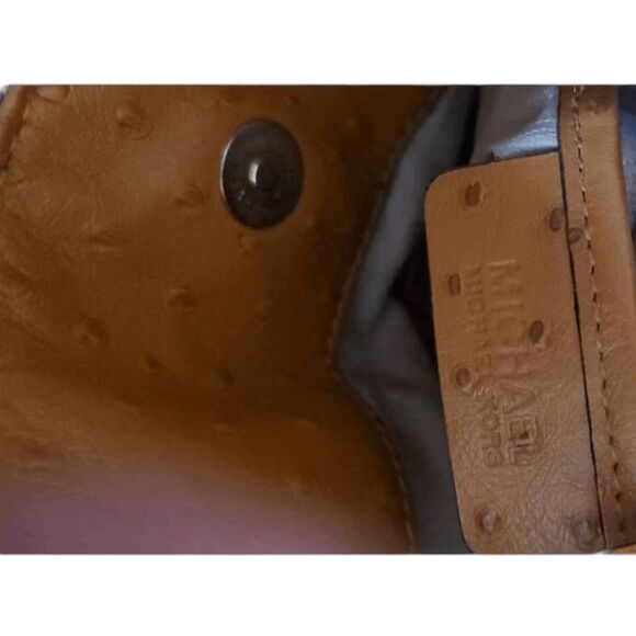 MICHAEL KORS Hamilton Large Ostrich Leather Tote - Picture 6 of 8